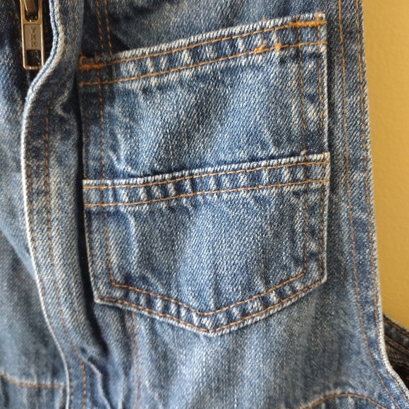 NWT Madewell Straight Leg Denim Overalls Size Small - Picture 9 of 13